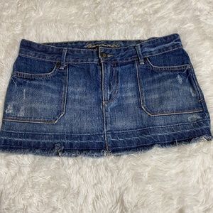 Abercrombie and Fitch denim skirt. Size 6.